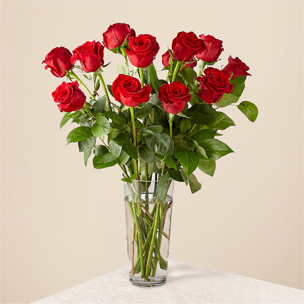 Long Stem Red Rose Bouquet – Fairfield Florist, Fairfield CT