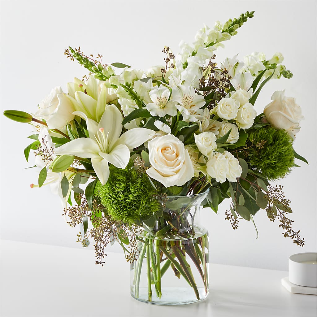 Fresh Linen Bouquet – Fairfield Florist, Fairfield CT