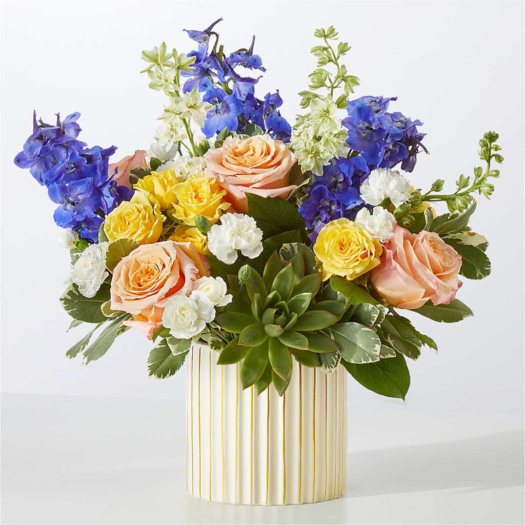 Cobalt Reverie Bouquet – Fairfield Florist, Fairfield CT