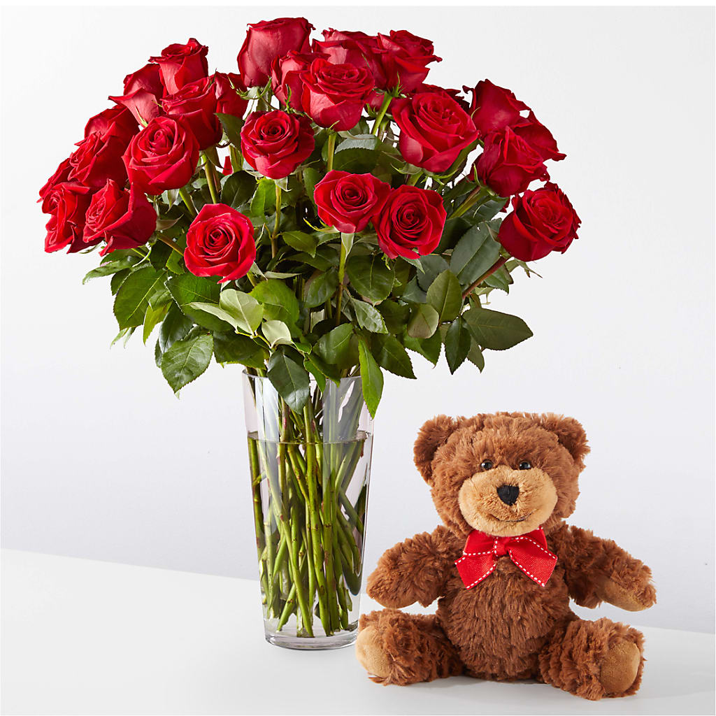 Romantic Long Stem Red Rose Bouquet Bundles – Fairfield Florist, Fairfield CT