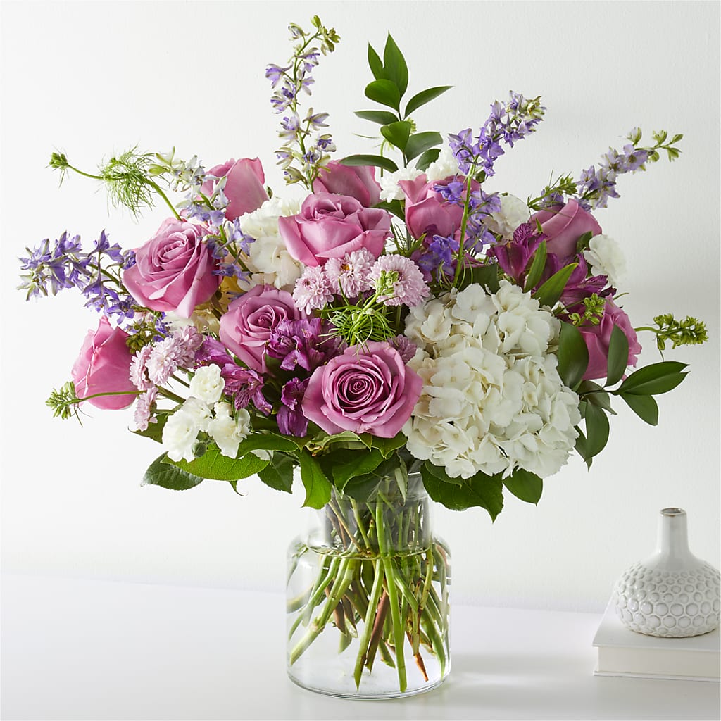 Violet Caress Bouquet – Fairfield Florist, Fairfield CT