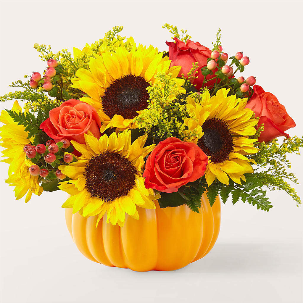 Pick of the Patch Pumpkin Bouquet – Fairfield Florist, Fairfield CT
