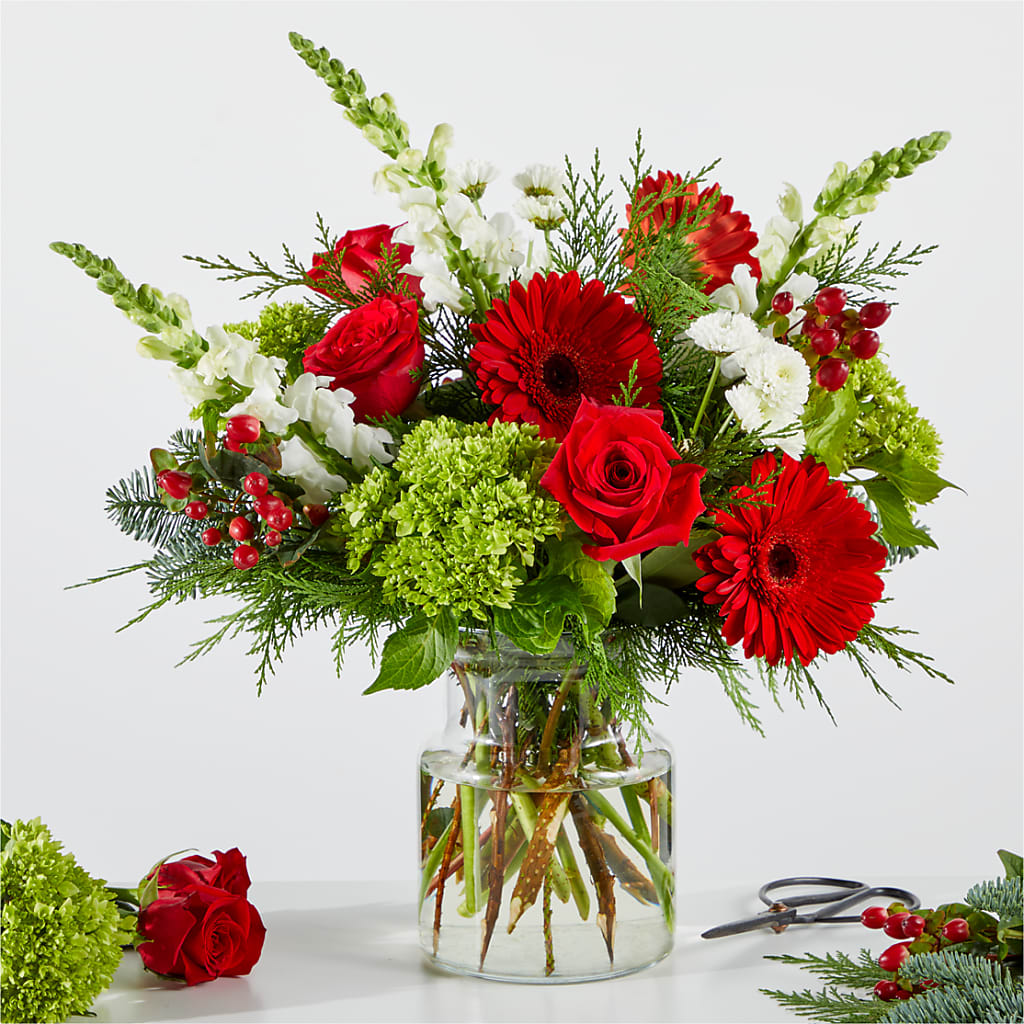 Merry Moment Bouquet – A Florist Original – Fairfield Florist, Fairfield CT