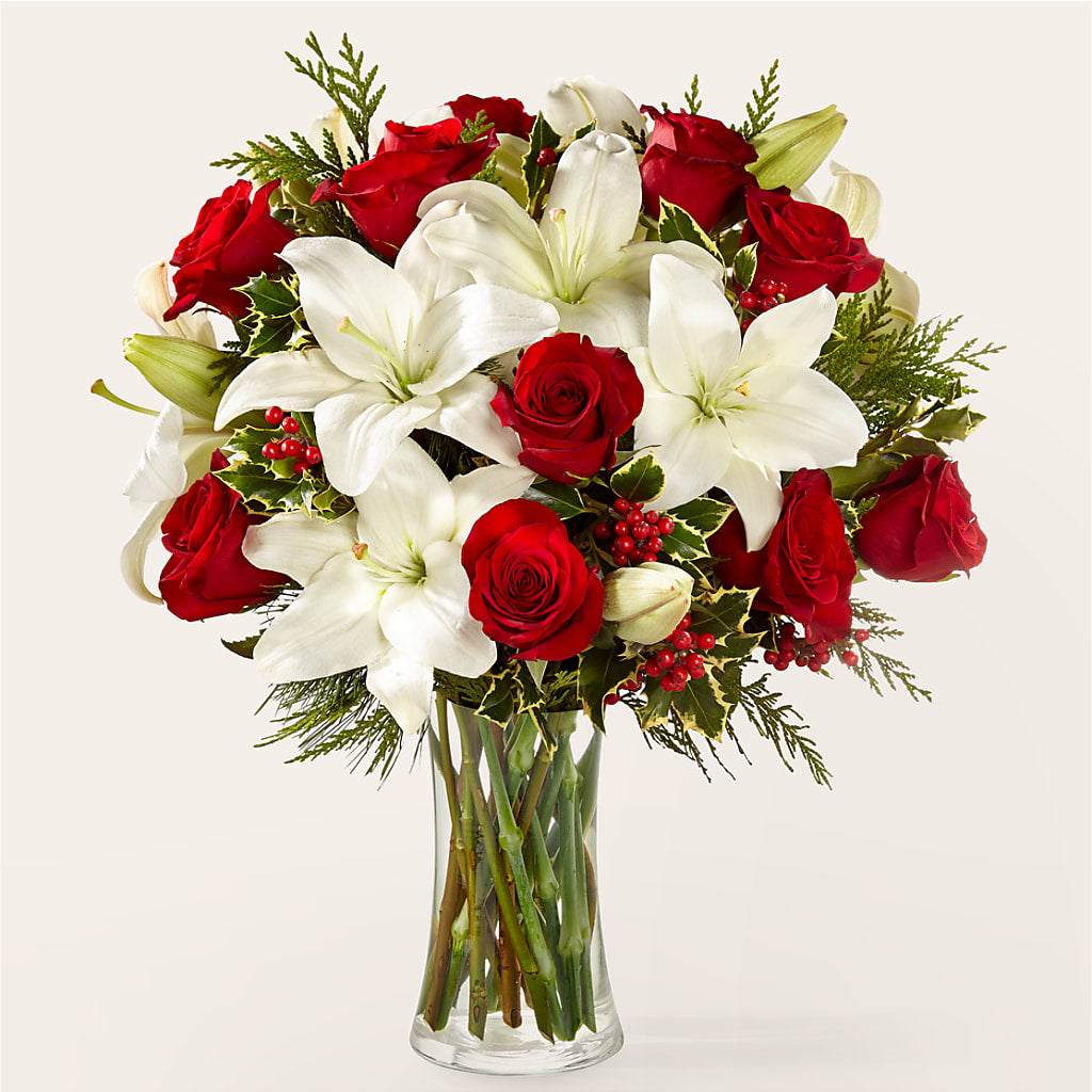 Sparkling Snowflakes Bouquet – Fairfield Florist, Fairfield CT