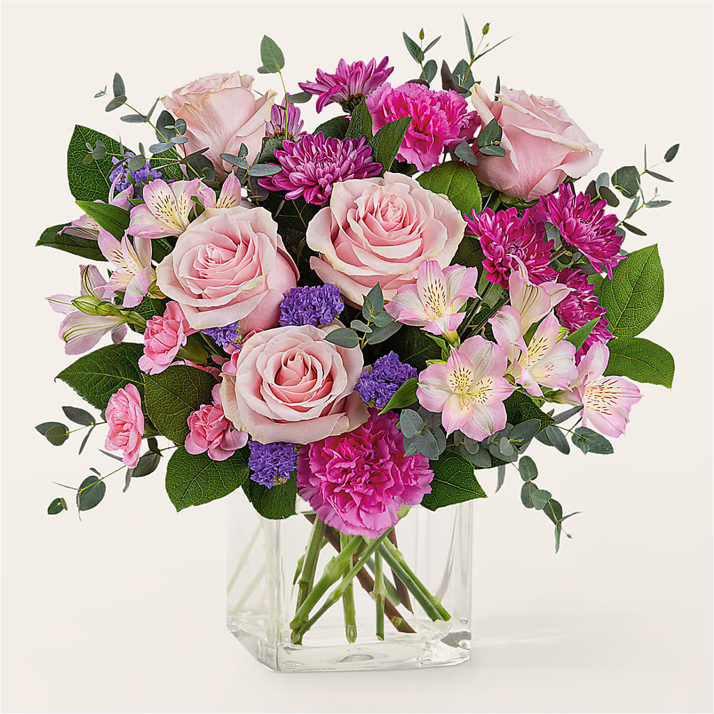 Rosy Radiance Bouquet – Fairfield Florist, Fairfield CT
