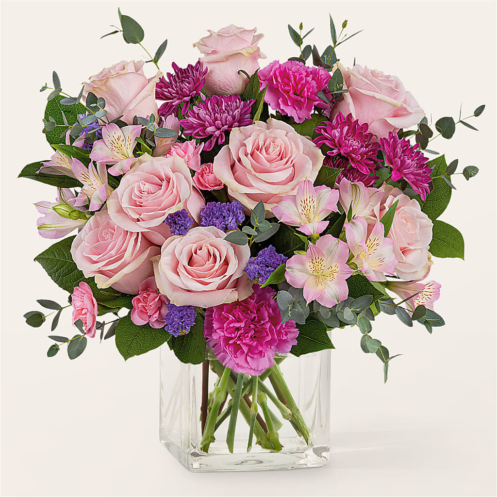 Rosy Radiance Bouquet – Fairfield Florist, Fairfield CT