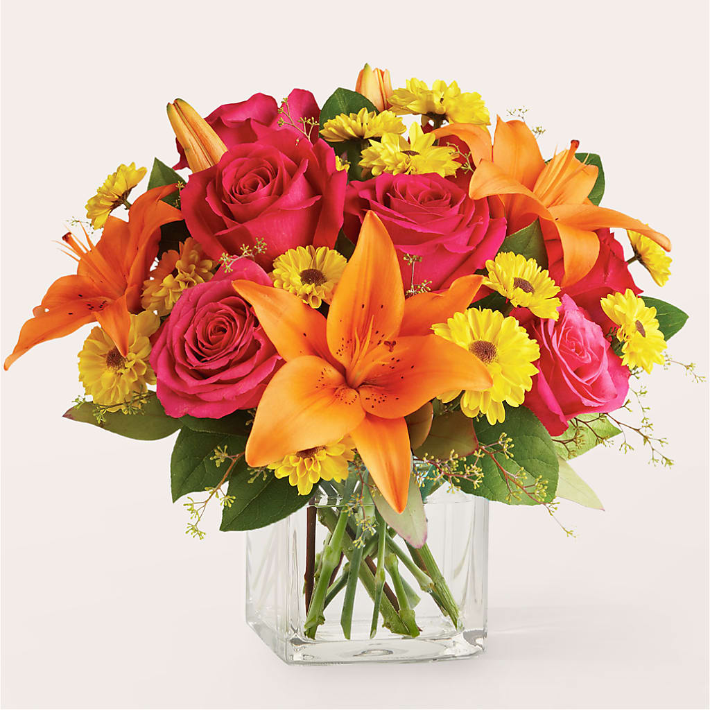 Neon Lights Bouquet – Fairfield Florist, Fairfield CT