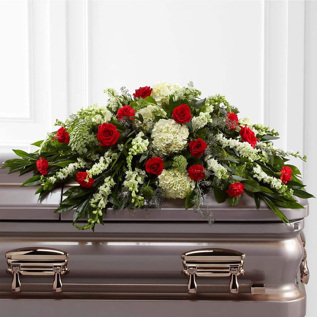 Sincerity Casket Spray – Fairfield Florist, Fairfield CT