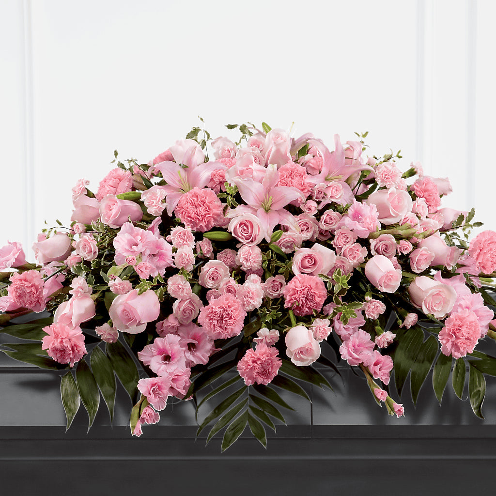 Garden of Comfort Casket Spray (Standard) – Fairfield Florist, Fairfield CT