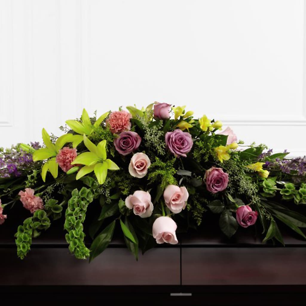 Forever Beloved Casket Spray – Fairfield Florist, Fairfield CT