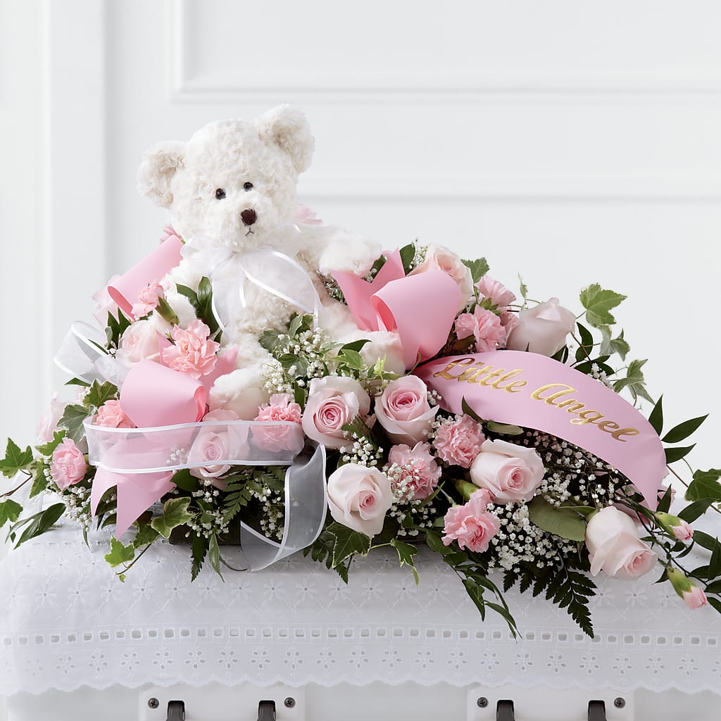 Touch of Sympathy Casket Spray – Fairfield Florist, Fairfield CT