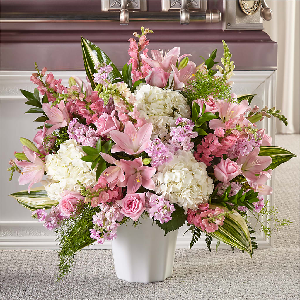 Simply Serene Floor Basket – Fairfield Florist, Fairfield CT