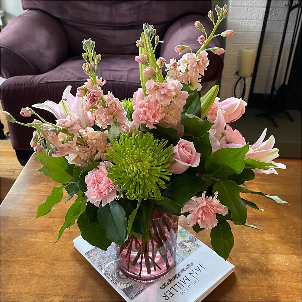 Pretty in Pink Bouquet – Fairfield Florist, Fairfield CT