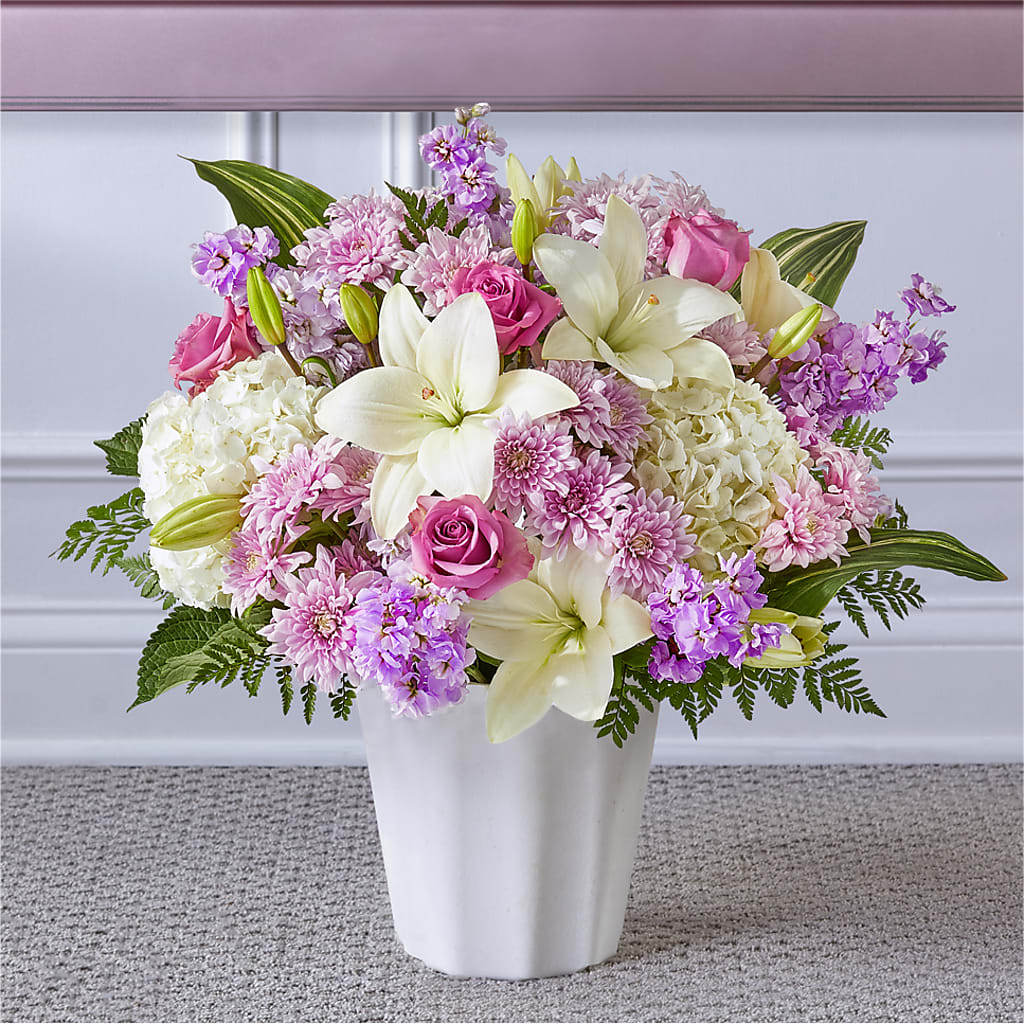 Heaven Sent Floor Basket – Fairfield Florist, Fairfield CT