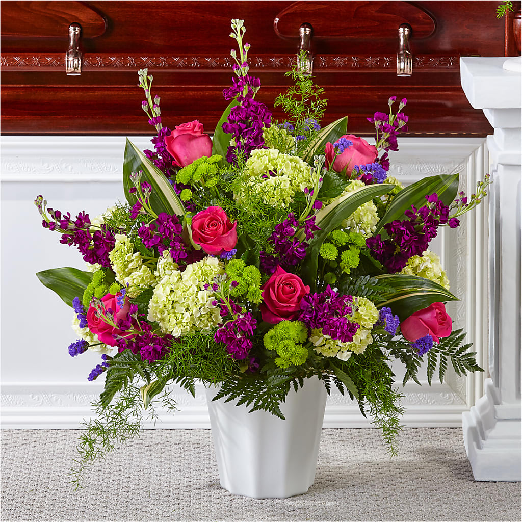 Beautiful Horizons Floor Basket – Fairfield Florist, Fairfield CT