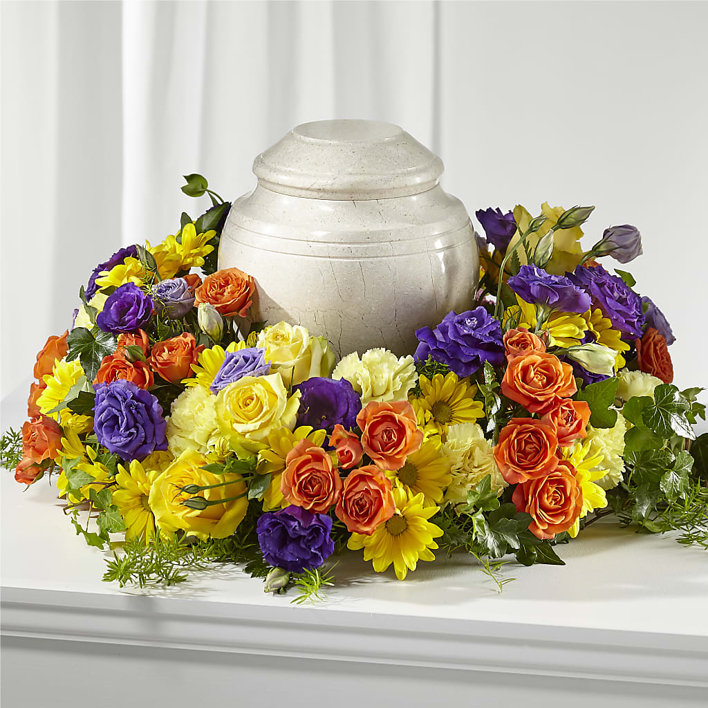 Blossoms of Remembrance Cremation Adornment – Fairfield Florist, Fairfield CT