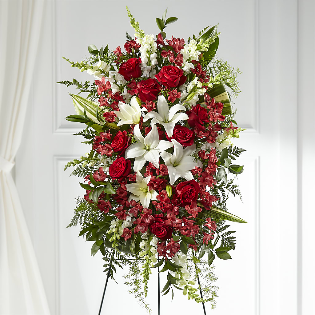 Everlasting Memory Standing Spray – Fairfield Florist, Fairfield CT