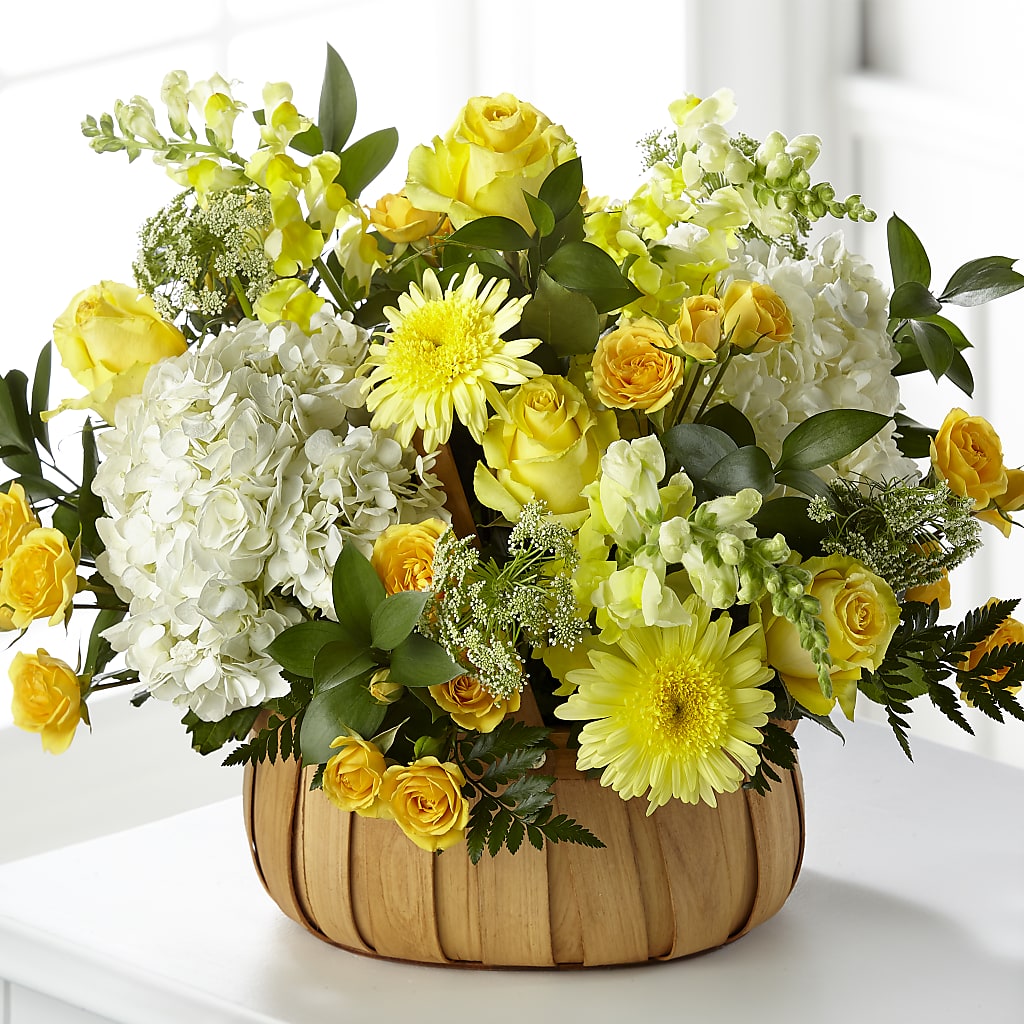 Rustic Remembrance Basket – Fairfield Florist, Fairfield CT