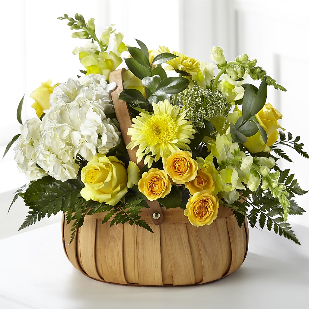 Rustic Remembrance Basket – Fairfield Florist, Fairfield CT