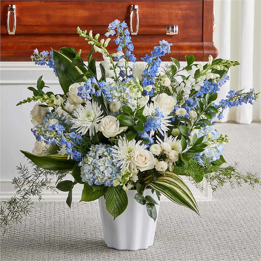 Everlasting Memories Floor Basket – Fairfield Florist, Fairfield CT