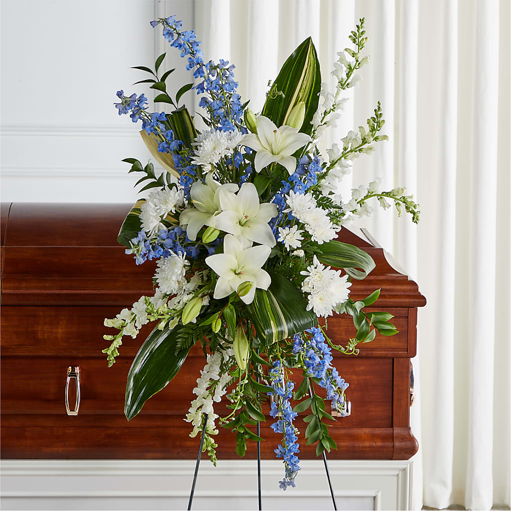 Eternal Impressions Standing Spray – Fairfield Florist, Fairfield CT