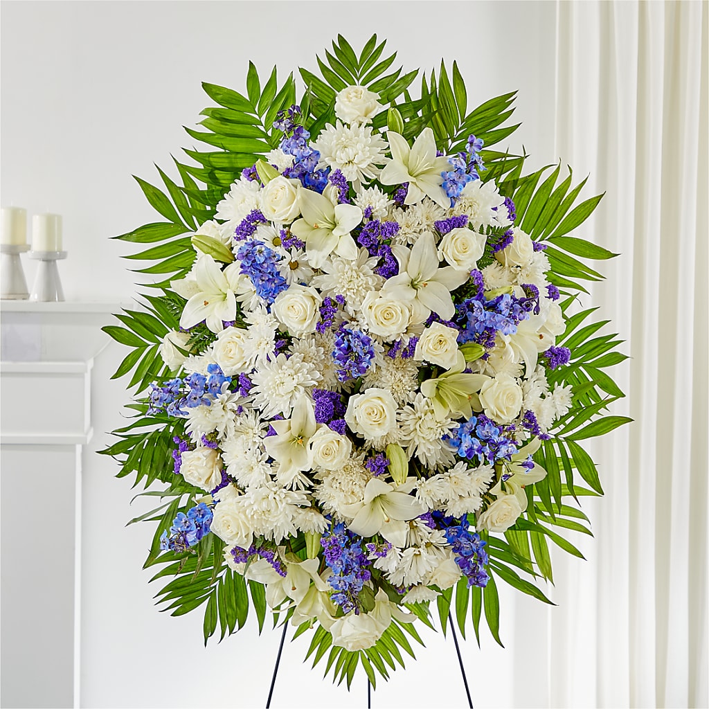 At Rest Standing Spray – Fairfield Florist, Fairfield CT