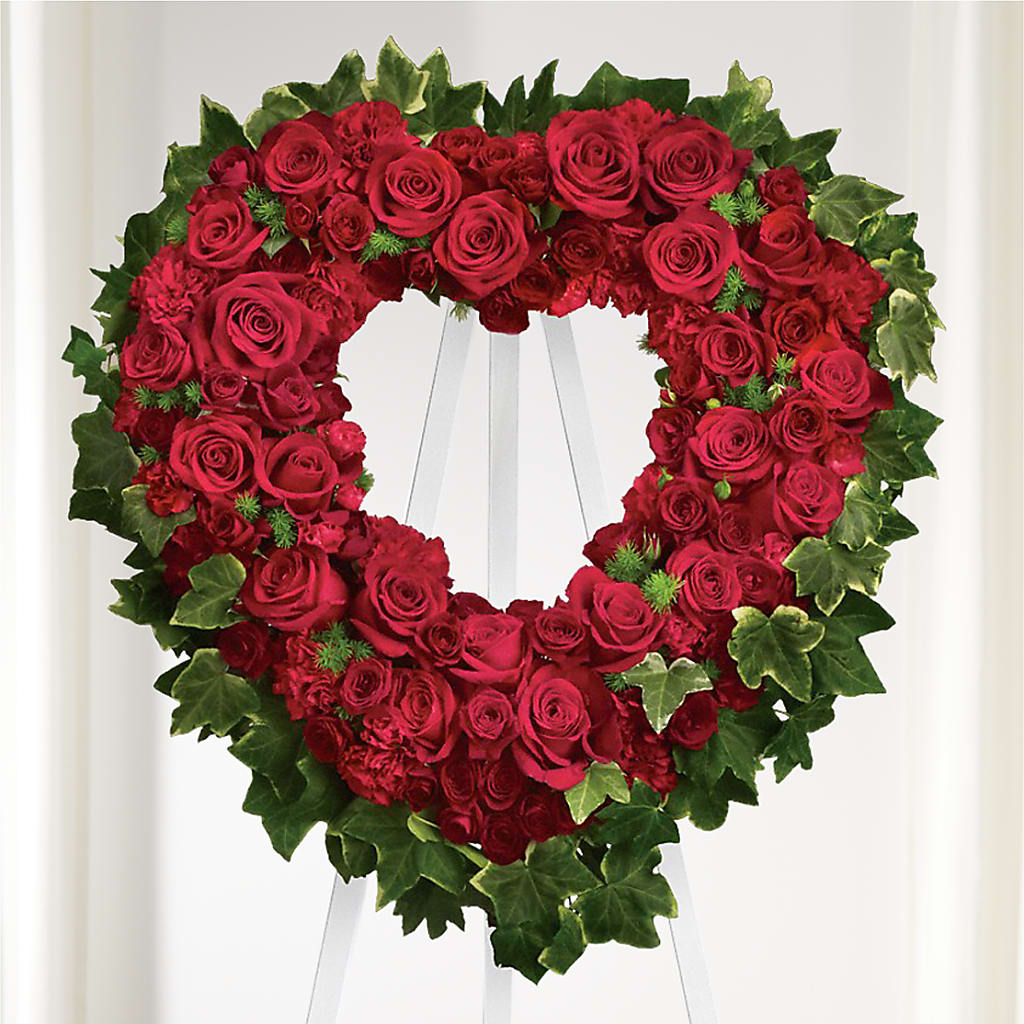 Wholehearted Standing Spray – Fairfield Florist, Fairfield CT