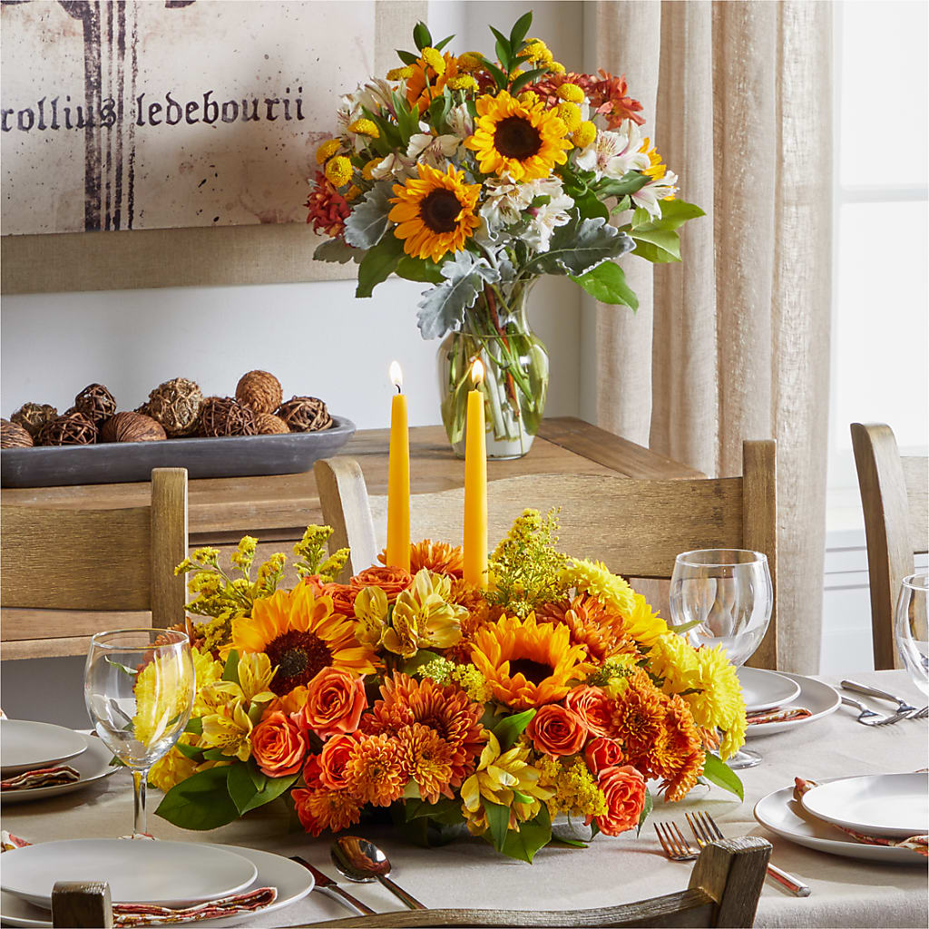Golden Gathering Bundle – Fairfield Florist, Fairfield CT