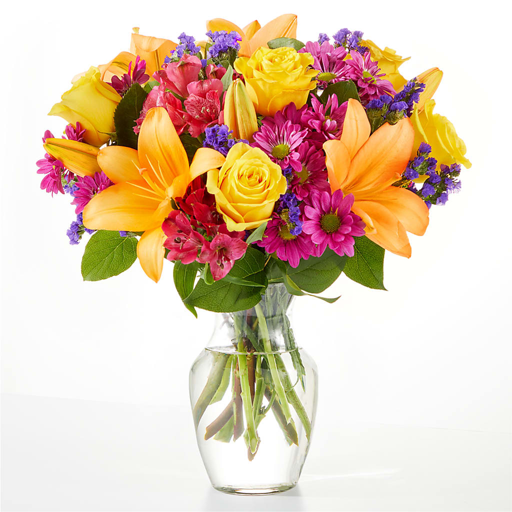 Colorful Visions Bouquet – Fairfield Florist, Fairfield CT