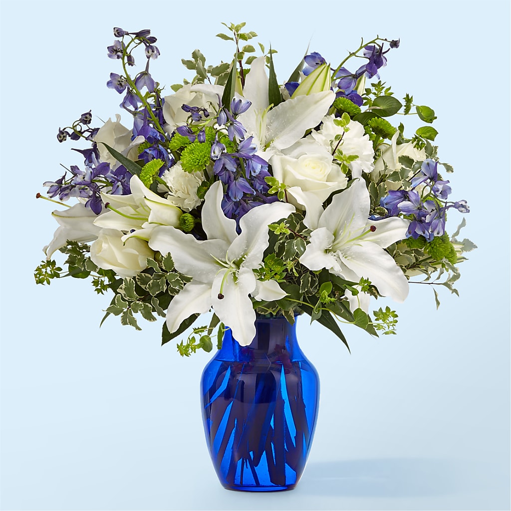 Santorini Bouquet – Fairfield Florist, Fairfield CT