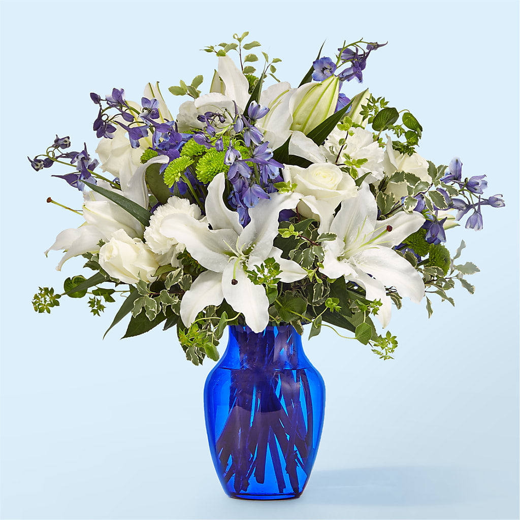 Santorini Bouquet – Fairfield Florist, Fairfield CT