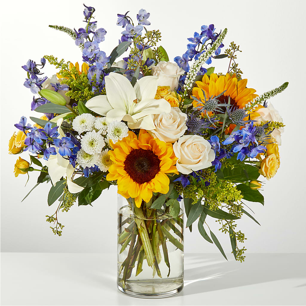 Wonderfully Sunny Bouquet – Fairfield Florist, Fairfield CT