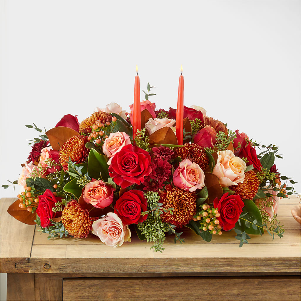 Gather Near Centerpiece – Fairfield Florist, Fairfield CT