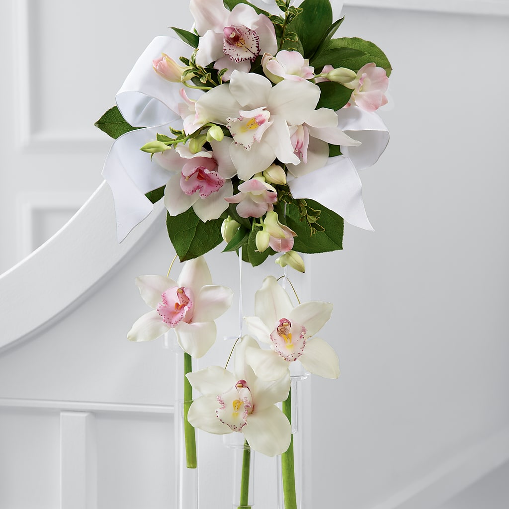 Perfect Entrance Pew Arrangement – Fairfield Florist, Fairfield CT