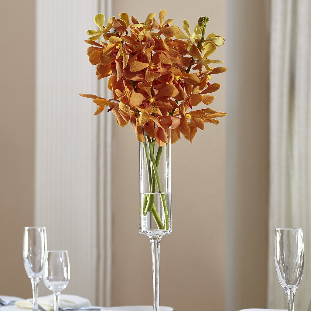 Orange Mokara Bouquet – Fairfield Florist, Fairfield CT