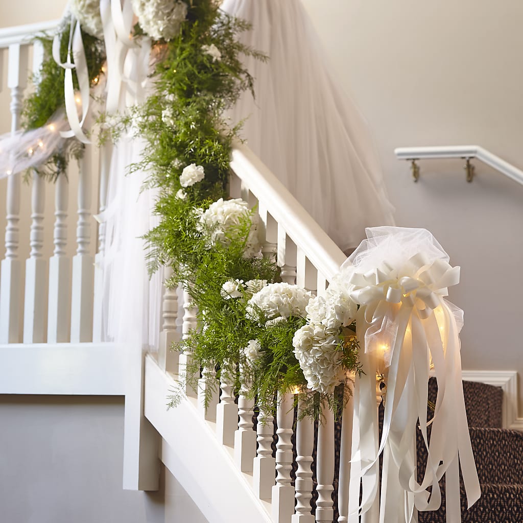 Champagne Dreams Garland – Fairfield Florist, Fairfield CT