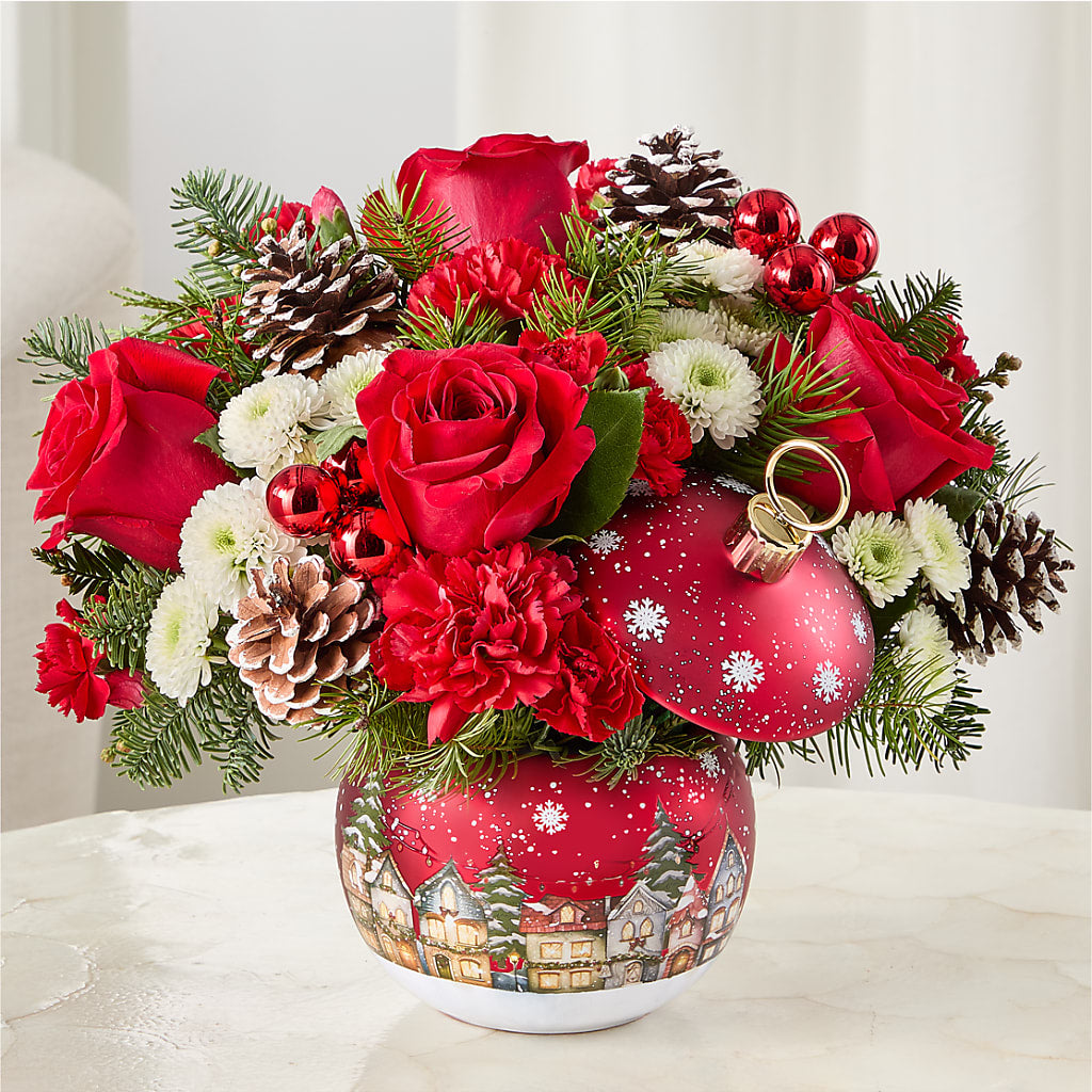 Christmas Carols Ornament –  Fairfield Florist, Fairfield CT