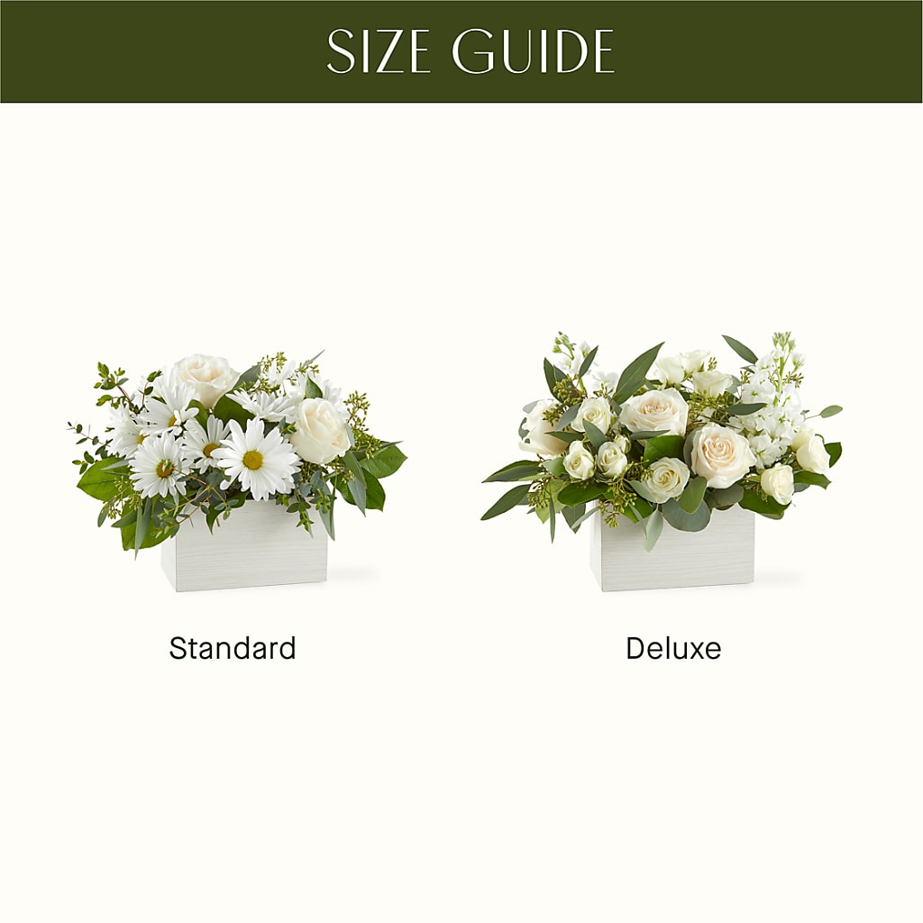 Fresh Linen Box Bouquet –  Fairfield Florist, Fairfield CT