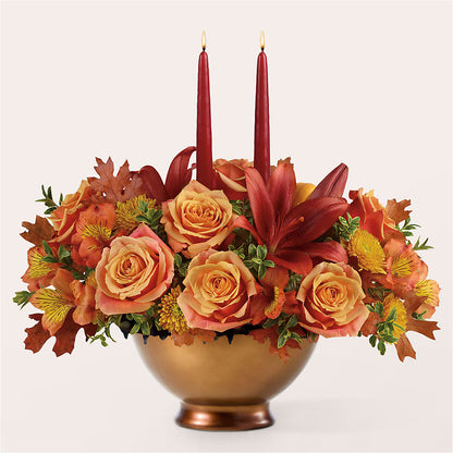 Harvest Table Centerpiece –  Fairfield Florist, Fairfield CT