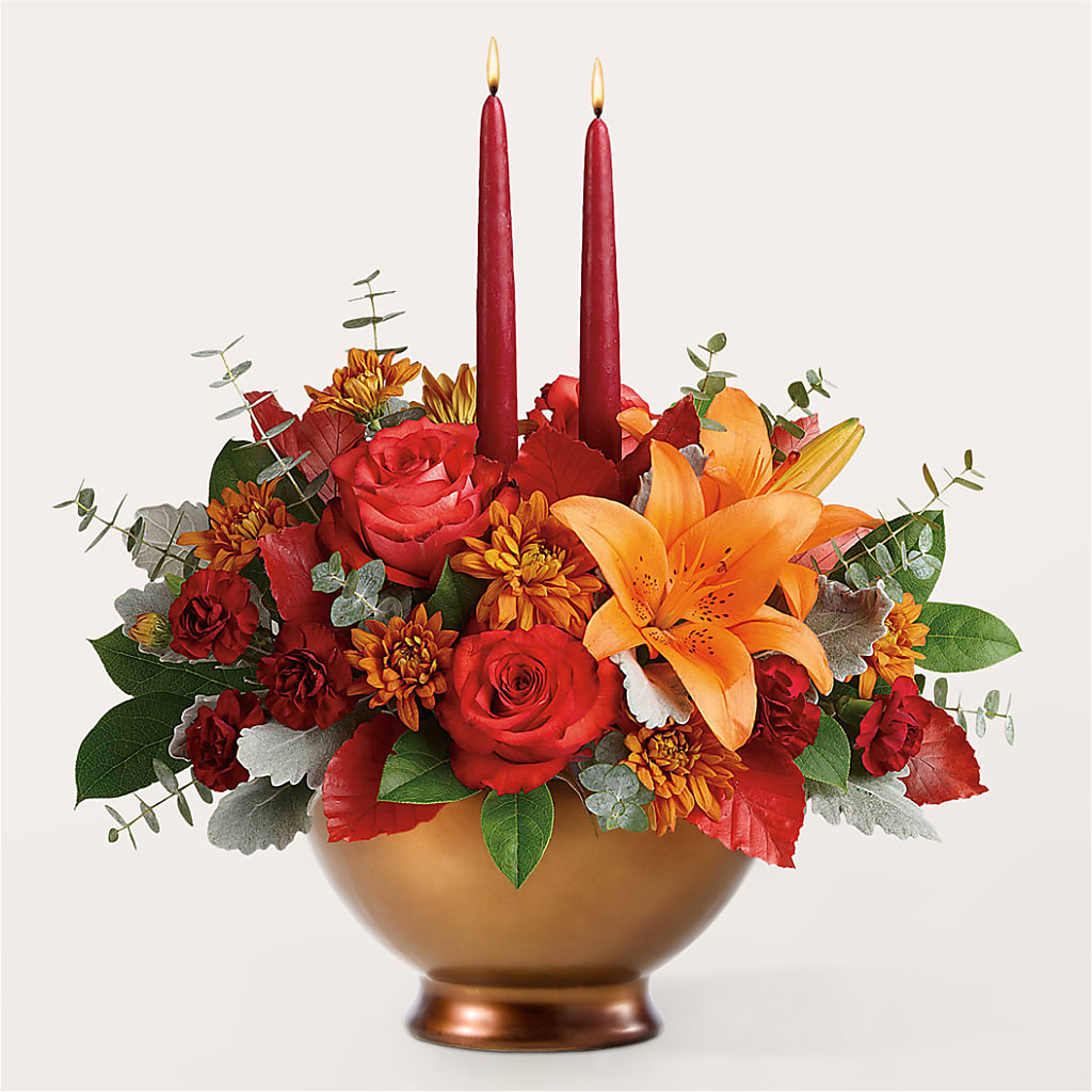 Fruits of Fall Centerpiece –  Fairfield Florist, Fairfield CT