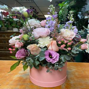 PINK FLOWER BOX –  Fairfield Florist, Fairfield CT