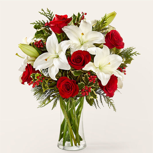 Sparkling Snowflakes Bouquet –  Fairfield Florist, Fairfield CT