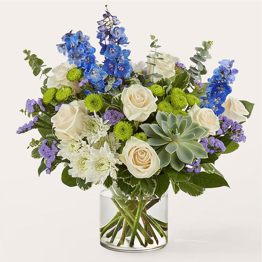 Cerulean Waves Bouquet –  Fairfield Florist, Fairfield CT