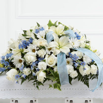 Tender Treasure Casket Spray –  Fairfield Florist, Fairfield CT
