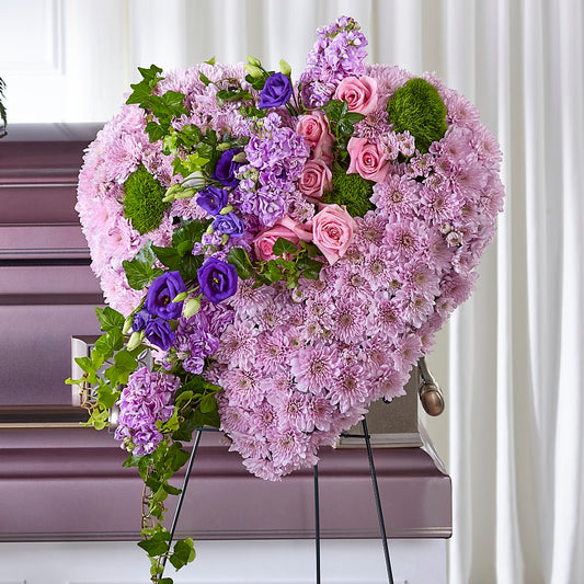 Treasured Love Standing Heart –  Fairfield Florist, Fairfield CT