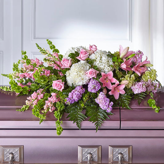 Life's Gratitude Casket Spray –  Fairfield Florist, Fairfield CT