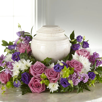 Blooming Sympathy Cremation Adornment –  Fairfield Florist, Fairfield CT