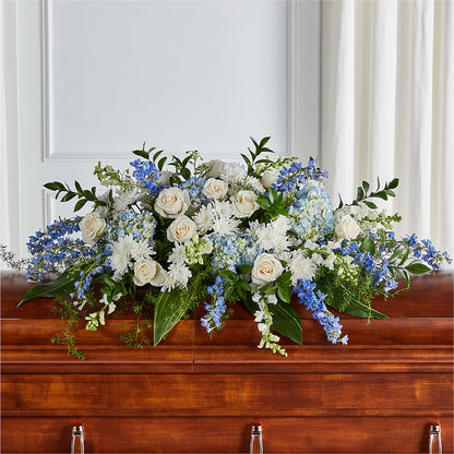 Timeless Essence Casket Spray –  Fairfield Florist, Fairfield CT
