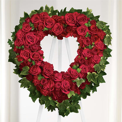 Wholehearted Standing Spray –  Fairfield Florist, Fairfield CT