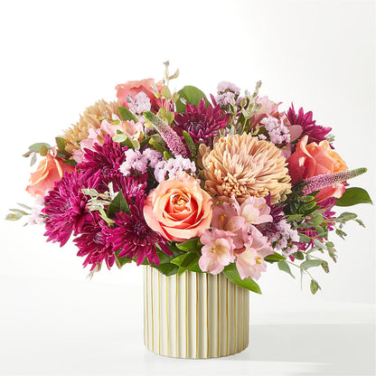 Berry Cobbler Bouquet with Ivory Vase –  Fairfield Florist, Fairfield CT